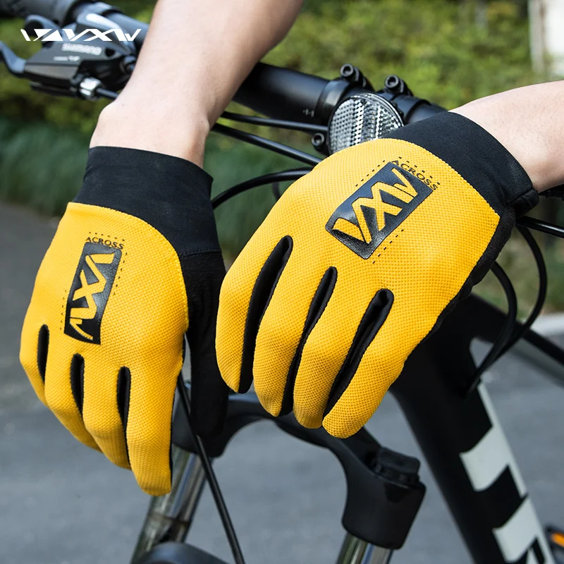 

VXW dedo inteiro para mulheres homens ciclismo luva ecrã táctil verão mtb bmx bicicleta desportivas montanha de corrida de estrada respirável