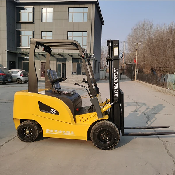 

China Electric forklift 1 ton 1.5 ton 2 tons New forklift container mast side shift