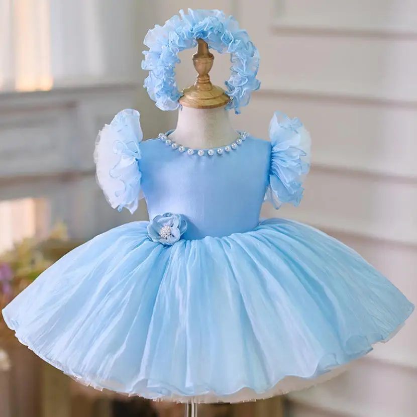 Новое детское вечернее платье для подиума платья девочек на свадьбу день