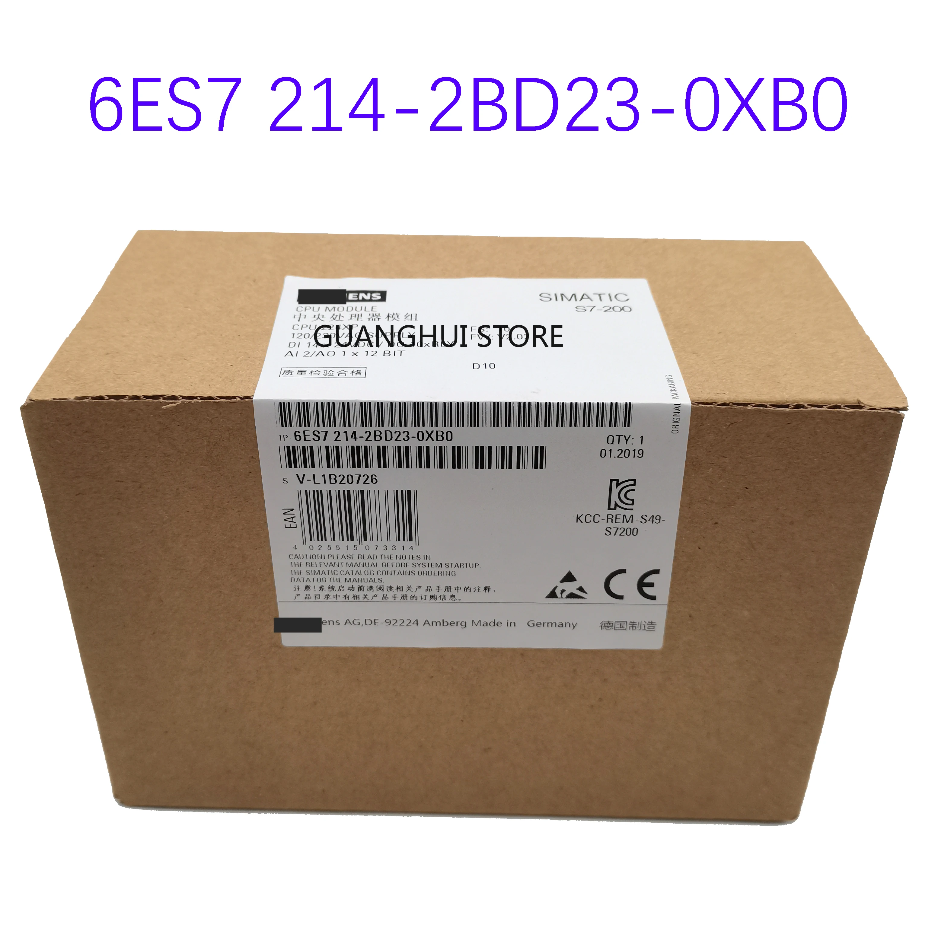 

New Original 6ES7 214-2BD23-0XB0 6ES7214-2BD23-0XB8 Spot 24 hours delivery