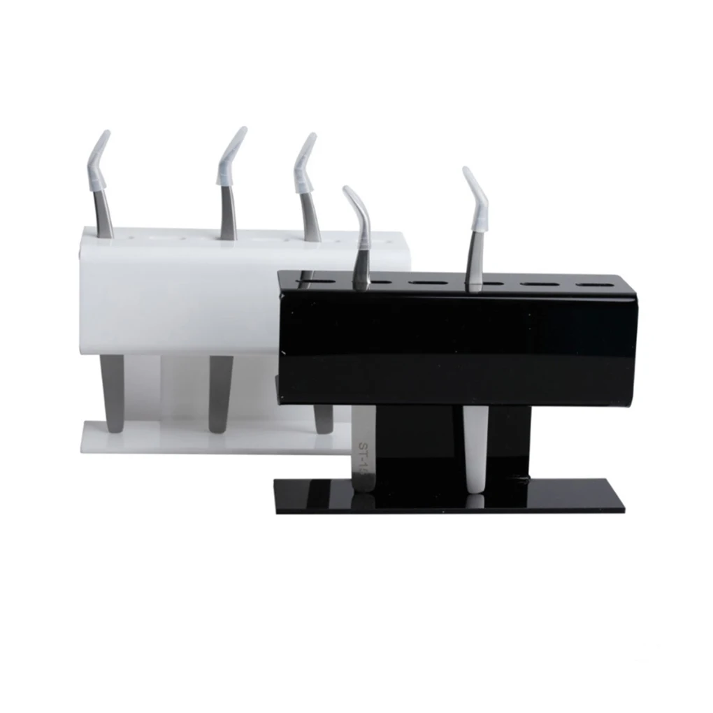 

Makeup Tools Tweezers Storage Holder ABS Stand Scraper Scissors Organizer Shelf Rack 6 Slots