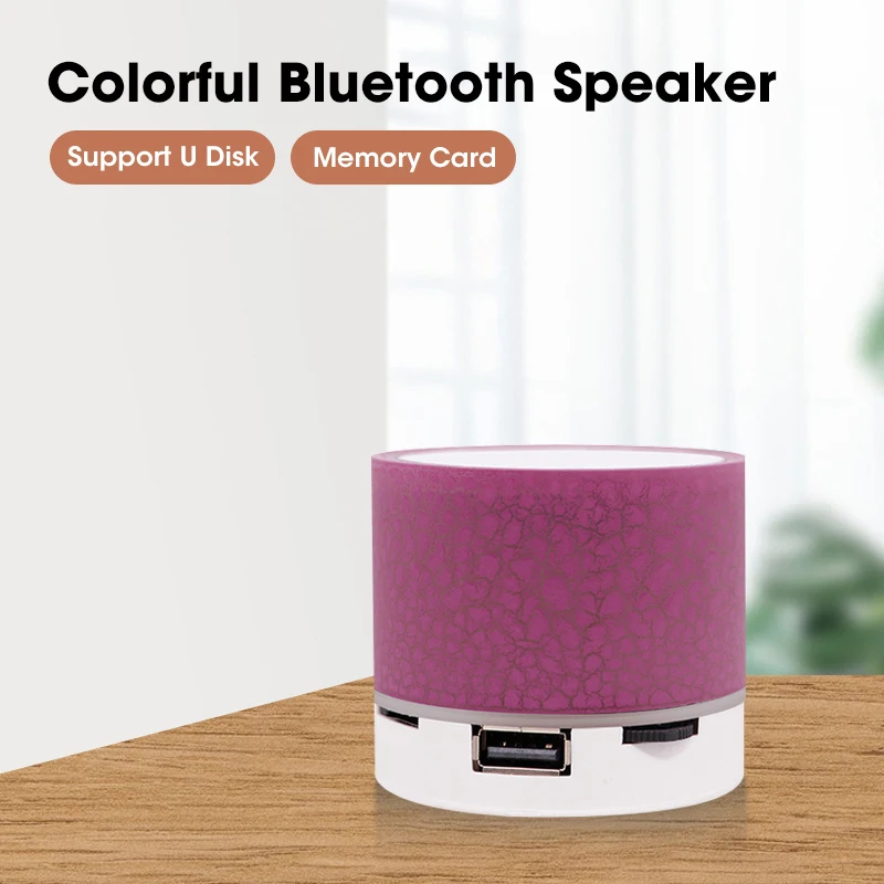 Портативный динамик Bluetooth беспроводное аудио V5 ослепительные трещины