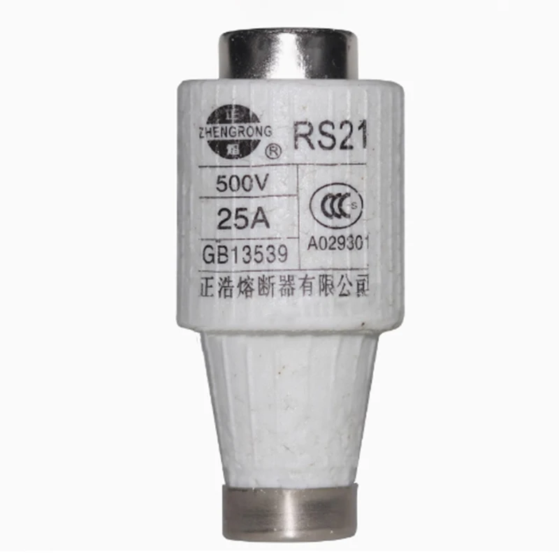 20 шт. быстроплавильный предохранитель RLS2 RS21 RLS6-25 6A 10A 16A 20A 25A 32A спиральный