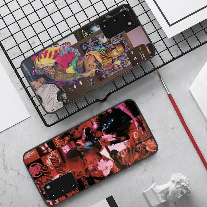 

Chris Brown Phone Case for Samsung S20 lite S21 S10 S9 plus for Redmi Note8 9pro for Huawei Y6 cover