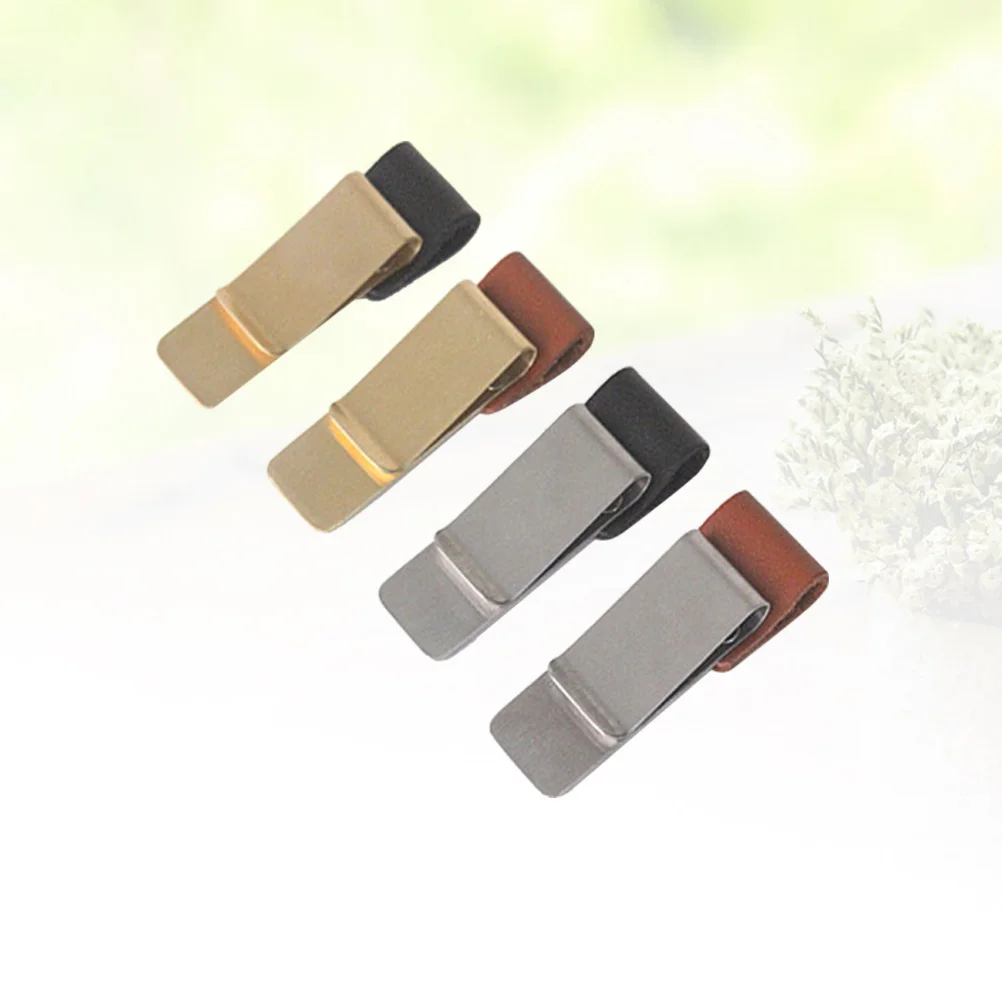

Pen Holder Clip Notebook Steel Stainless Diary S Pu Sleeve Planner Clips Elastic Traveler Brass Travelers Metal Portable
