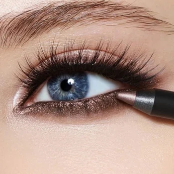 15 Color Pearlescent Eyeshadow Eyeliner Pencil Waterproof Long Lasting Glitter Shimmer Nude Eye Shadow Stick Eyes Makeup Tools 1