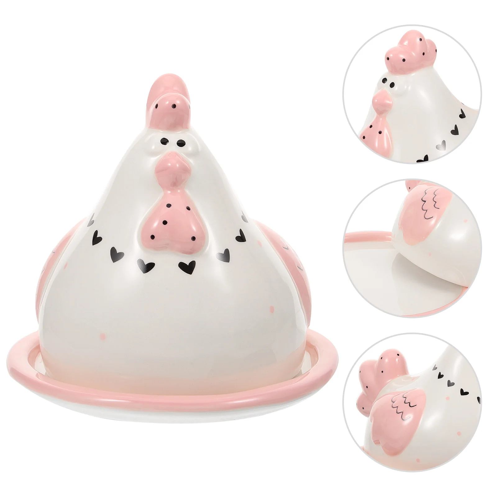 

1 Набор декоративных тарелок для масла контейнер кухонный держатель для масла тарелка для масла с крышкой для курицы