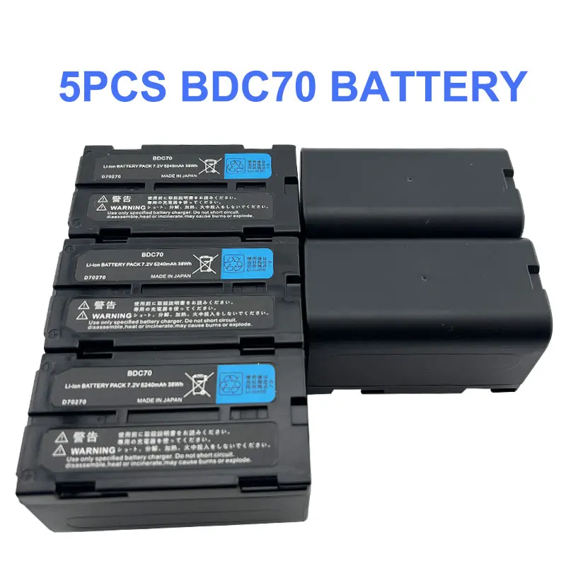 5 шт. Аккумулятор BDC70 для Sok CX/RX-350 7.2В 5240 мАч