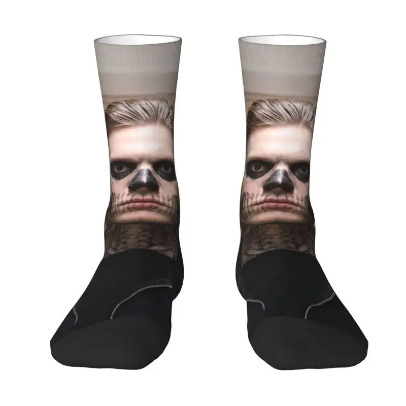 

Новинка, мужские дизайнерские Носки с рисунком Эвана Питера, теплые Дышащие Короткие носки унисекс с 3D-принтом