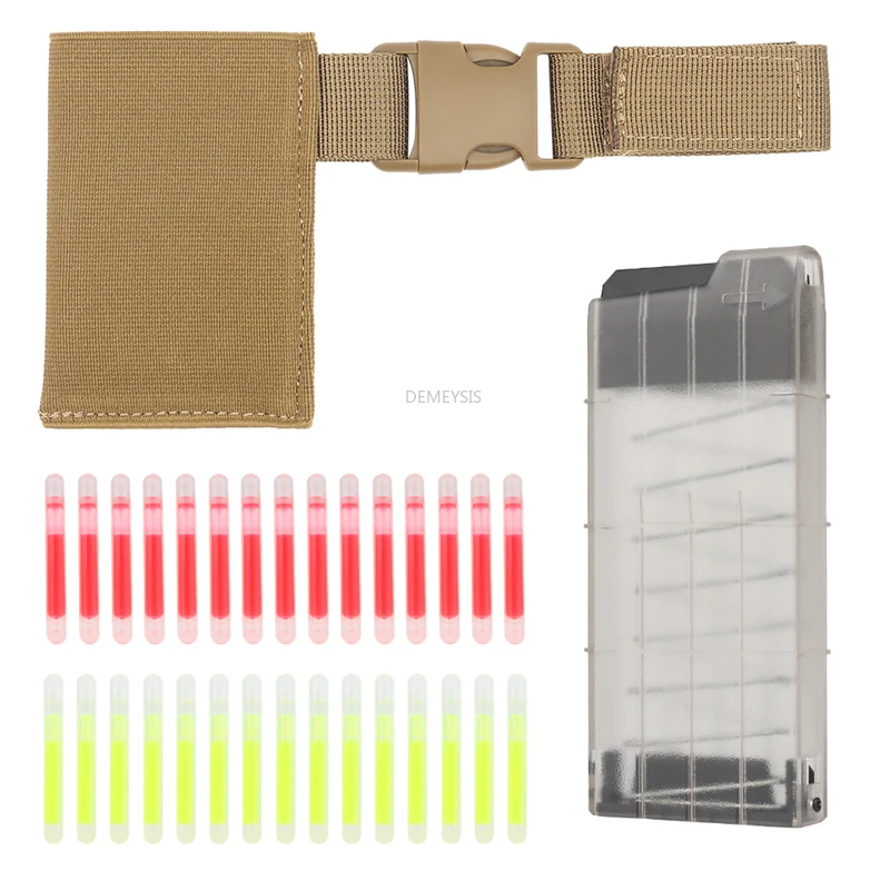 Tactical Light Stick Rod Fluorescent Glow Marker Allocator Luminous Safety Marking Signal Sticks Airsoft Combat Accessories