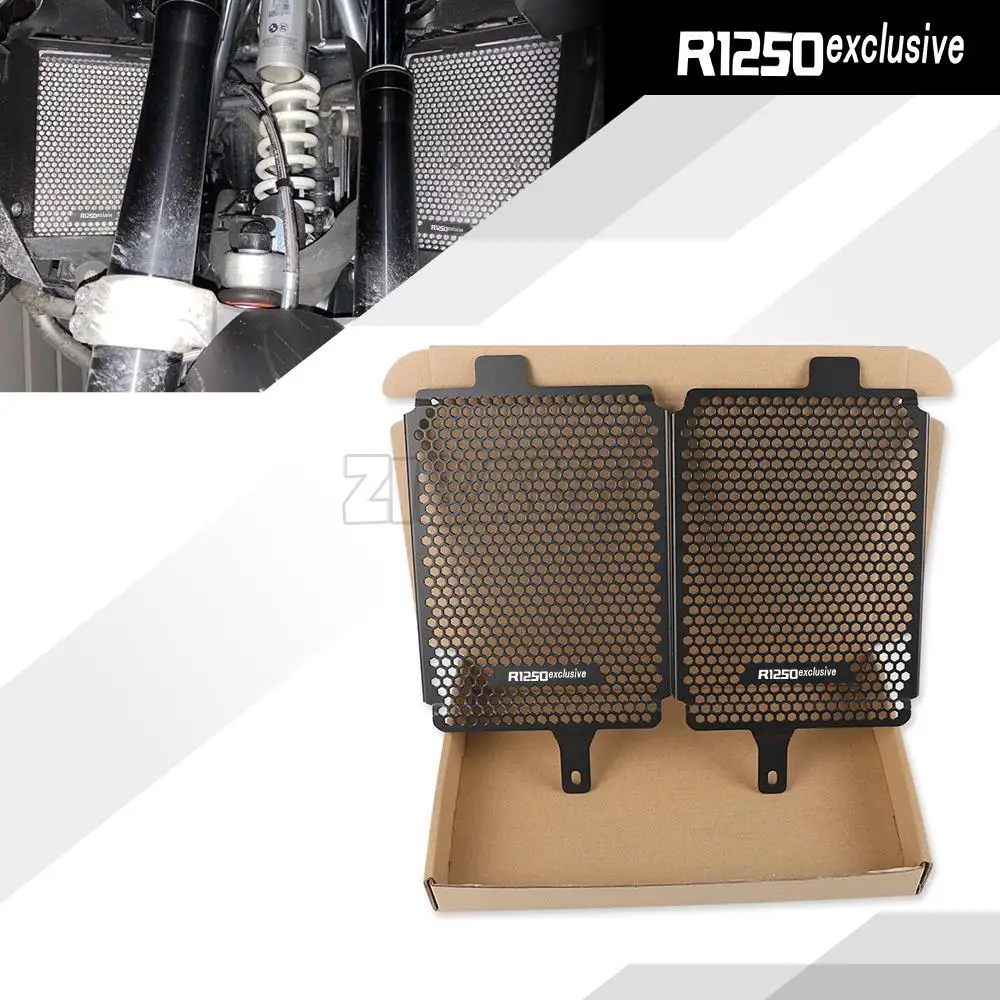 

Motorcycle Accessory For BMW R1250 GS Adventure Exclusive TE Radiator Guards 2019 Radiator Grille Guard Cover Protector Radiator
