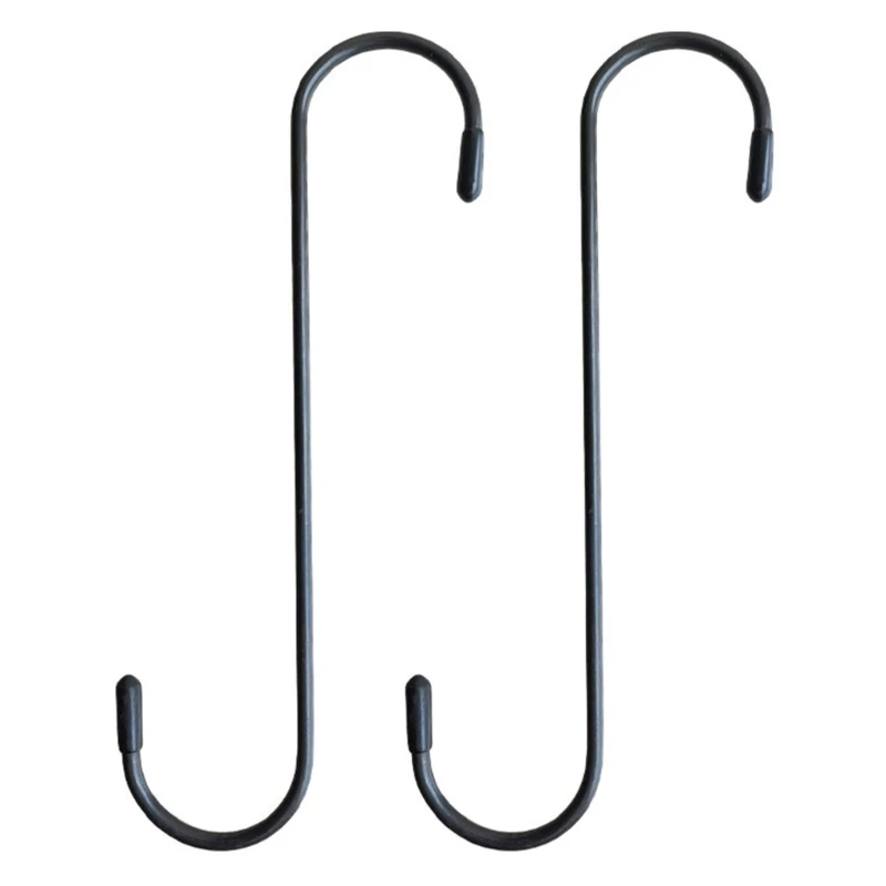 

Brake Caliper Hangers Axles Rubber Tips Automotive Tool 2Pcs/Set S-type Hook