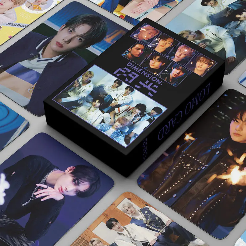 

54Pcs/Set Kpop ENHYPEN Postcard New Album DIMENSION : DILEMMA Lomo Cards EN-CONNECT Korean Photocard Poster for Kpop Fans Gift