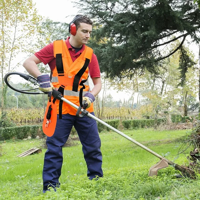 Ремень наплечный универсальный для триммера удобный нейлоновый ремень с двумя
