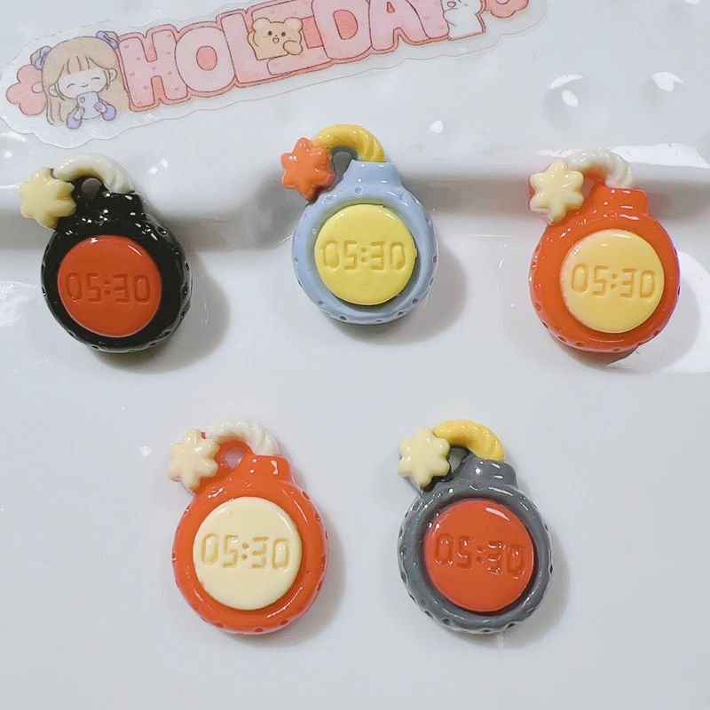 10 шт. Новинка кавайная мини мультяшная серия Time Bomb полимерная Скрапбукинг Diy