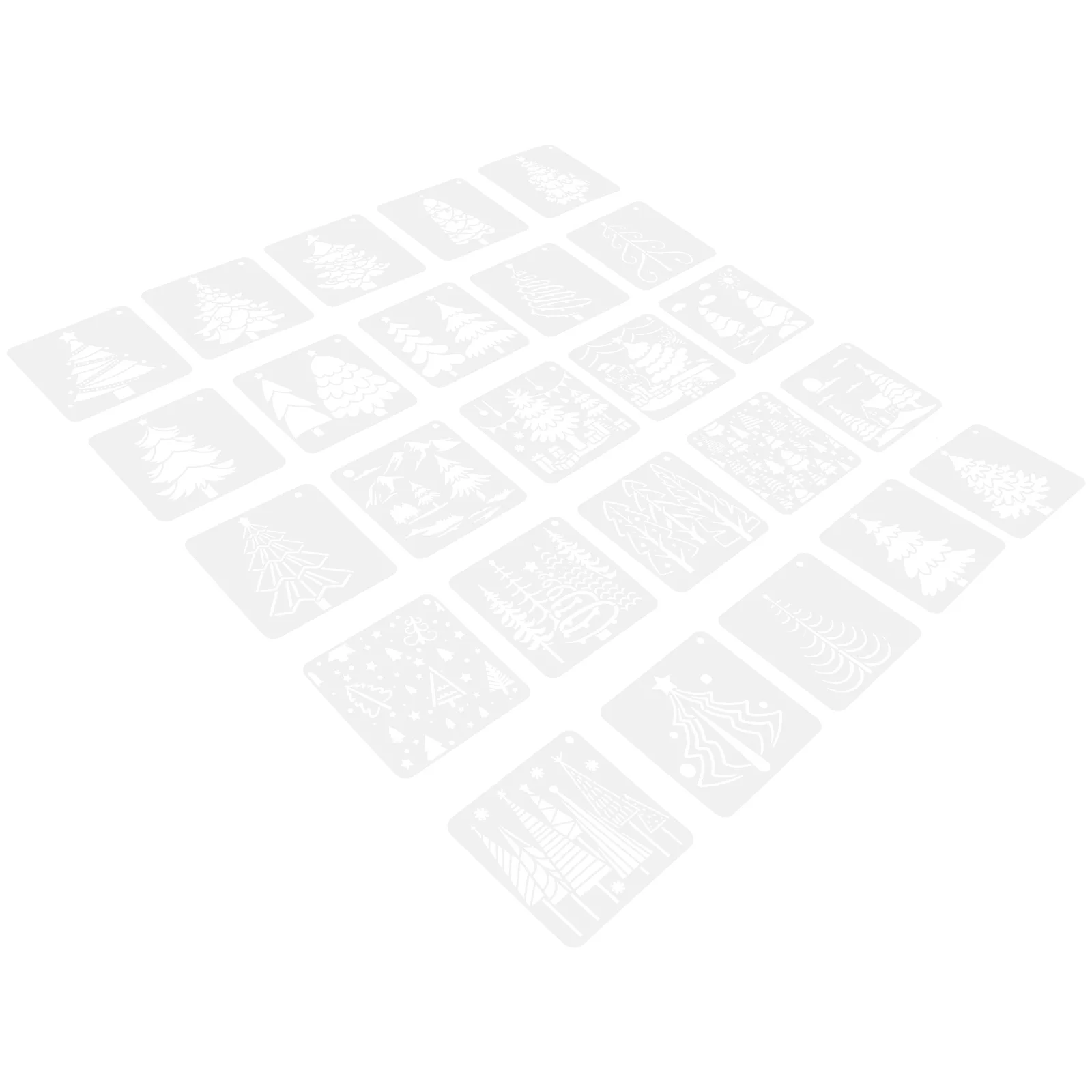 

Пластиковые шаблоны, многофункциональная искусственная картина, многоразовая картина, Рождественский спрей, деликатный домашний декор