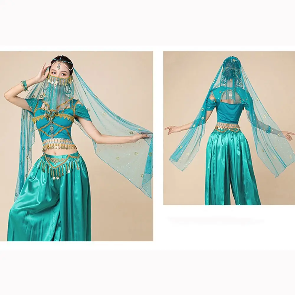 Сетчатый головной убор платок для выступлений реквизит танцев аксессуары