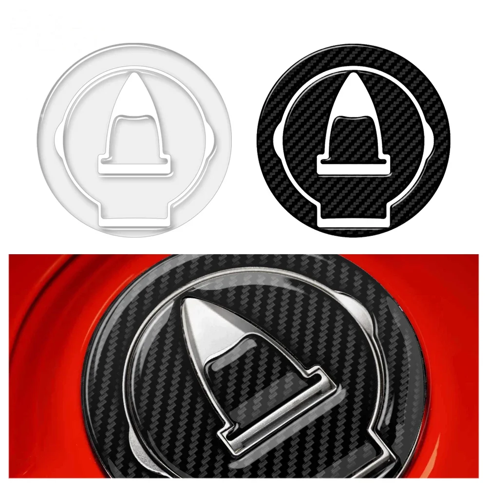 Прозрачная защитная наклейка на крышку топливного бака мотоцикла для моделей