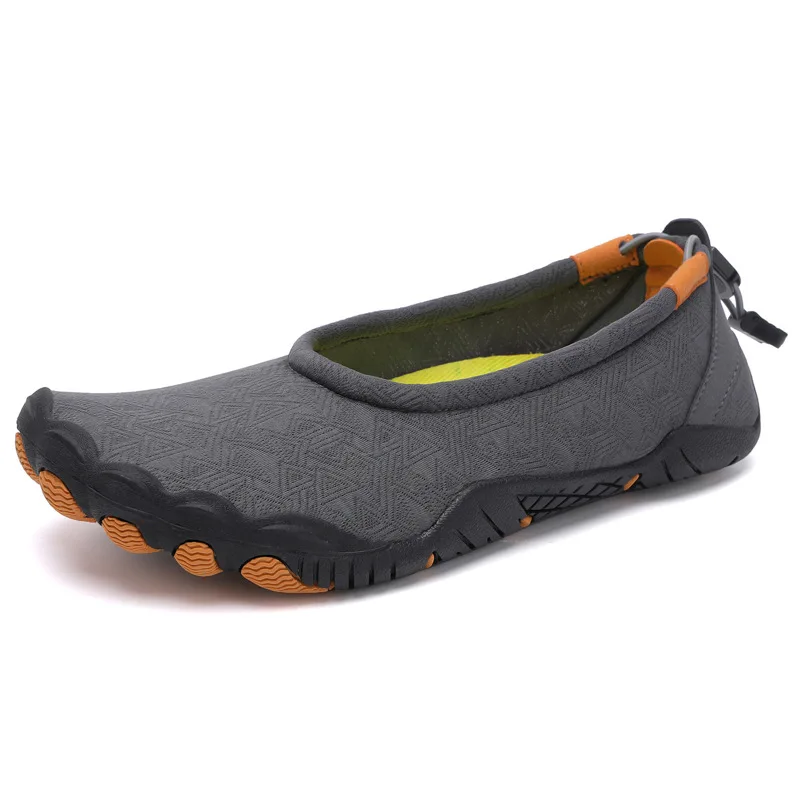 

Men Women Water Shoes Soft Barefoot Five Fingers Slip On Aqua Swimming Shoes Breathable Wading Beach Outdoor Upstream Sneakers