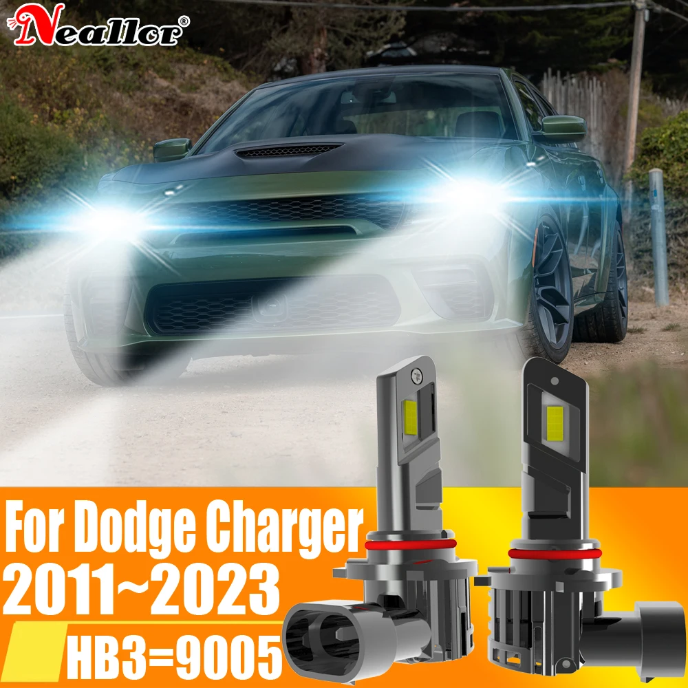 2 шт. Автомобильные светодиодные лампы HB3 9005 12 В 55 Вт