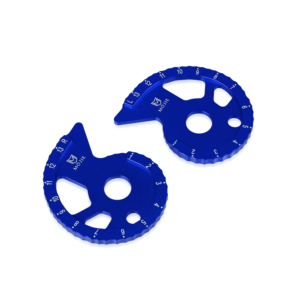 Комплект Регулятора Цепи для мотоцикла Yamaha TW200 XT 225 250 Honda CRF150F CRF230L/F XR 230 400 600 650 R L