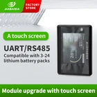 Сенсорный ЖК-дисплей JBD для Smart BMS с портами UART RS485, параметры дисплея высокой четкости, более стабильный интерфейс