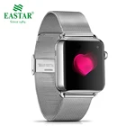 Ремешок Eastar из нержавеющей стали для Apple Watch Series 54321, с двойной пряжкой, 42 мм, 38 мм