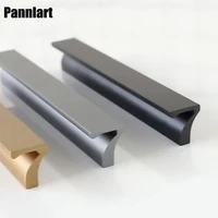 pannlart 1000mm long aluminium black furniture wardrobe cabinet door handles kitchen cupboard drawer knobs long handle hardware