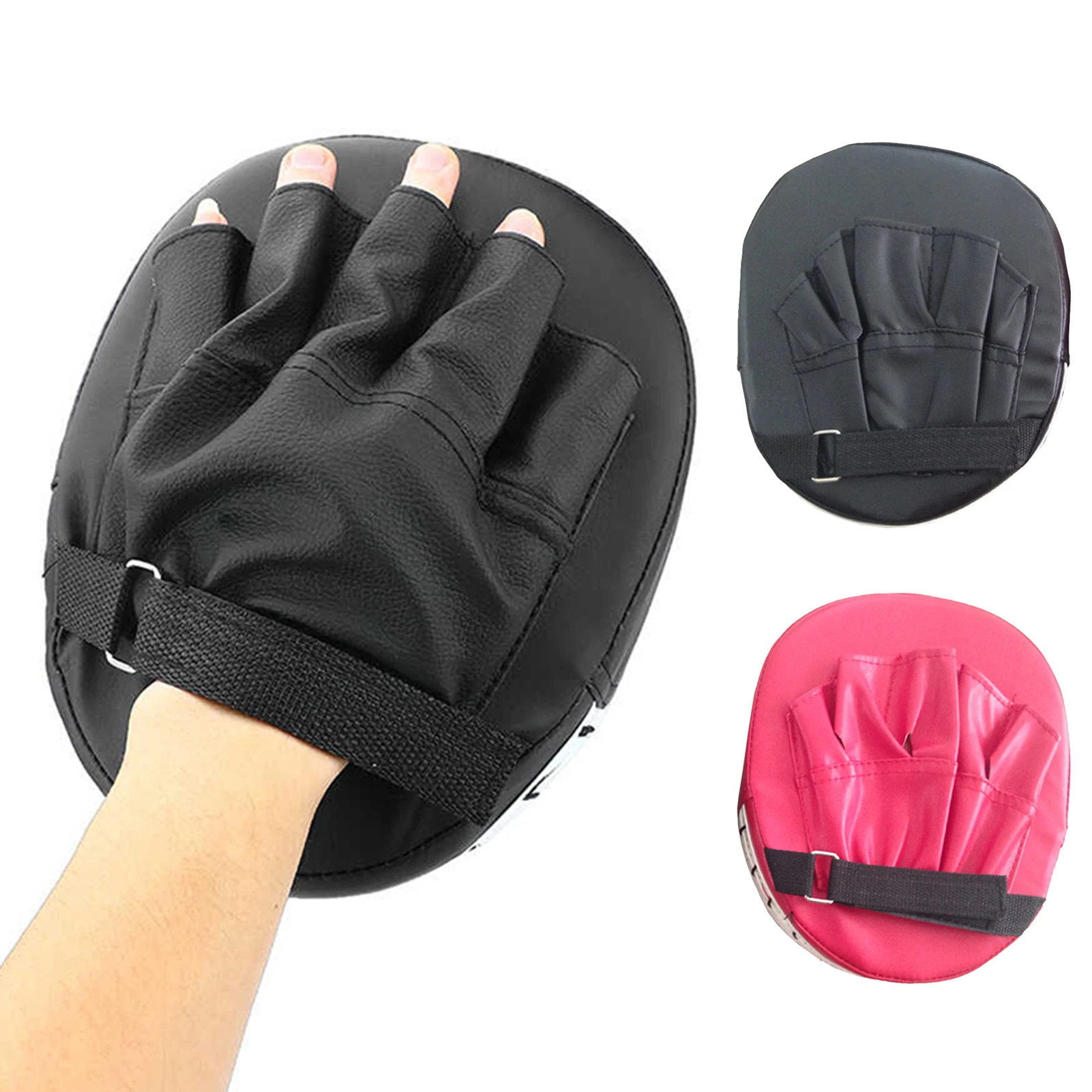 

Изогнутая тренировочная мишень для бокса Muay Thai, утолщенная, сейсмостойкая, Изогнутая перегородка, полиуретановая мишень на пять пальцев