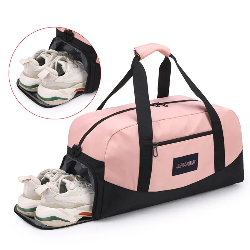 Fitness Gym Bags For Women Female Beach Traveling Luggage Handbag Duffel Shoulder Shoes Swimming Training Weekend Sports Bags