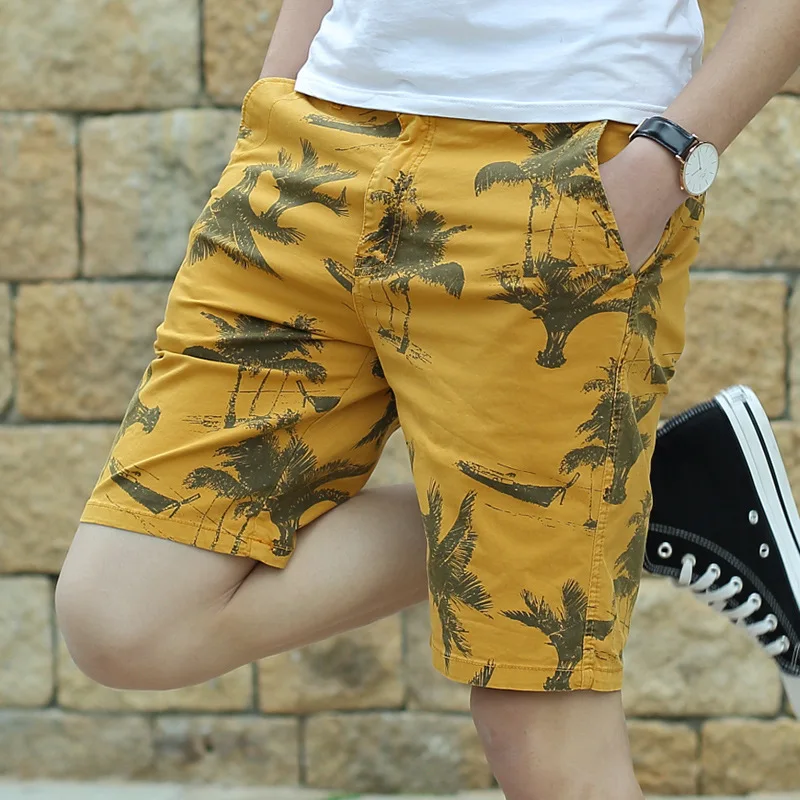 

2022Shorts Summer Men's Slim Fit Casual Sports Shorts Oversized Pirate Shorts Cotton Camouflage Beach Pants