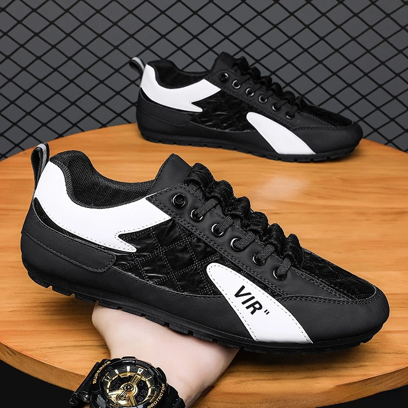 

Mens Casual Shoes Light Breathable Fashion Leisure Sports Shoes Shoes Men Sneakers Trend Lace-up Shoes Outdoor Non-slip Shoes
