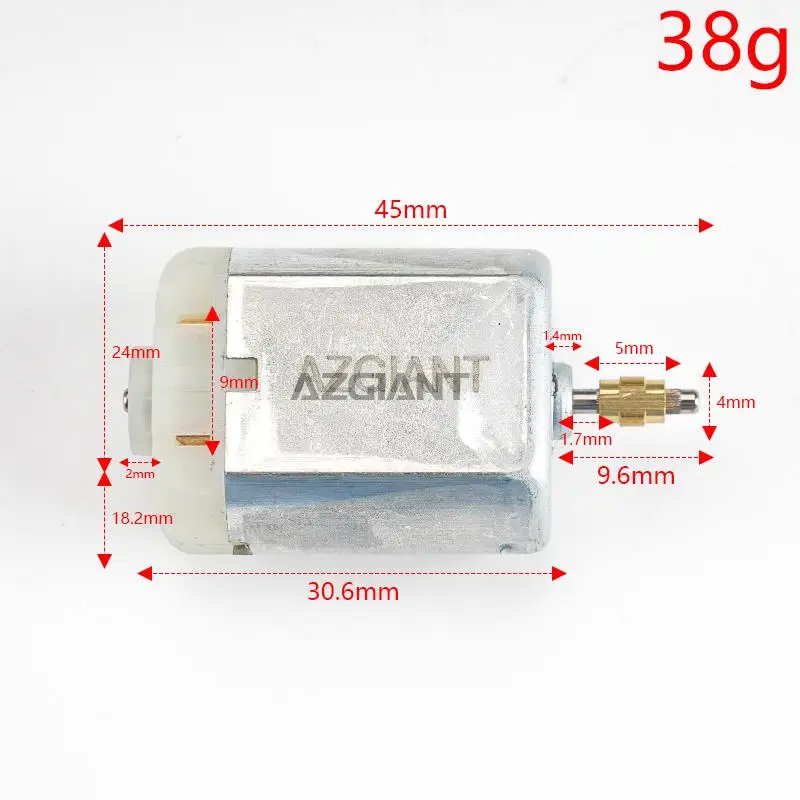 

10 шт. AZGIANT 10/20 мм круглый/D вырезной микромотор постоянного тока FC-280 двигатель замка двери автомобиля для Toyota Lexus Prado land cruiser Harrier corolla