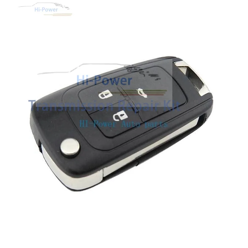 

Hi-power Remote Car Key Shell Flip Folding For Chevrolet Camaro Cruze Equinox Malibu Sonic Spark Volt 3 Button Key Shell Blade