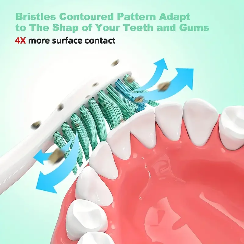 4/8/12/16 шт. насадки для зубной щетки