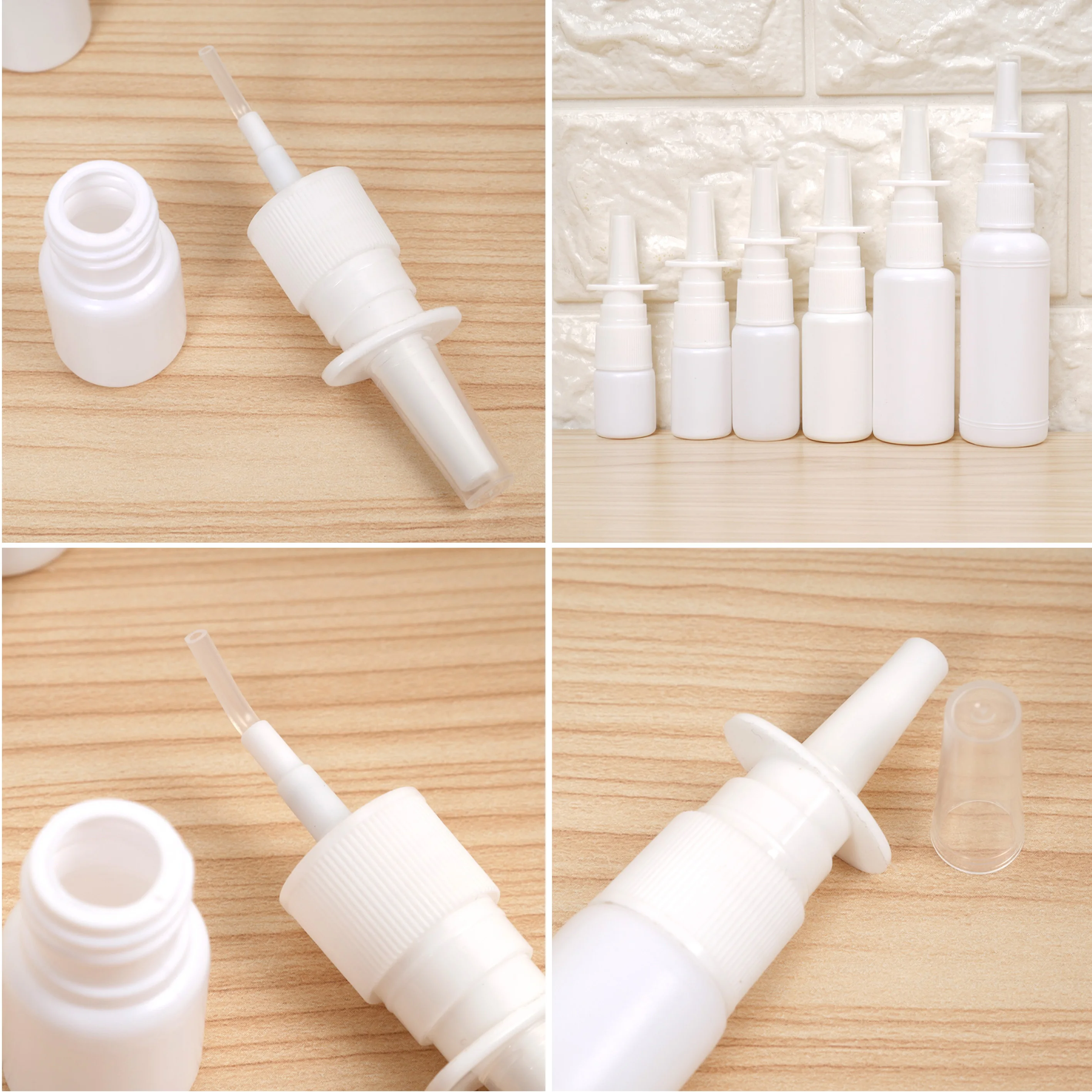 5/10/15/20/30/50 мл 2 шт. пустые пластиковые зеркальные бутылки с распылителем для тумана