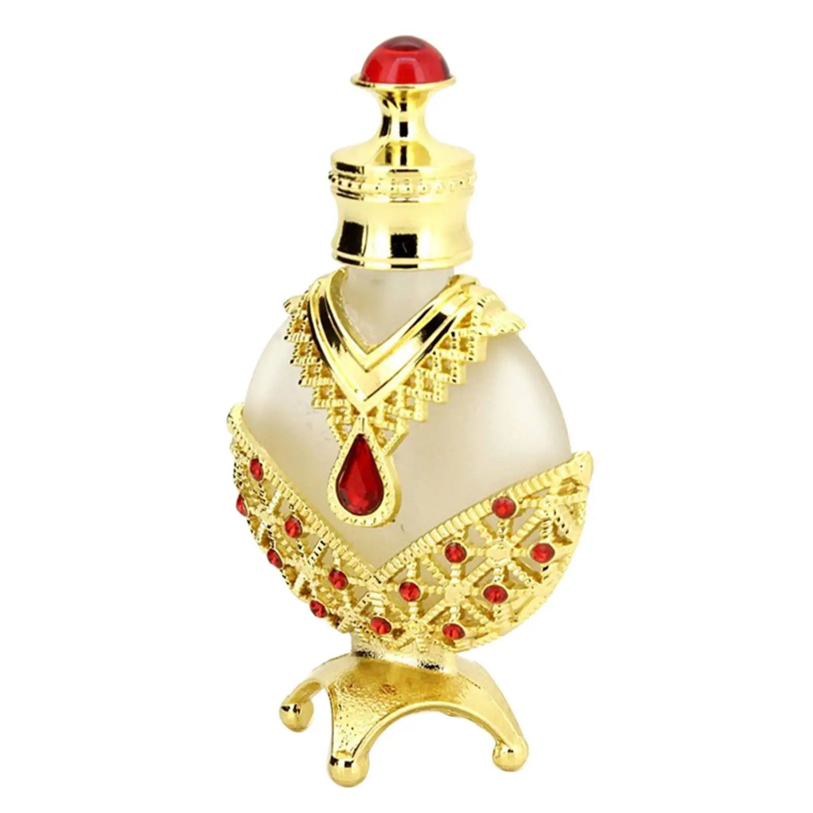 

Glass Perfume Bottle Empty Refillable Retro Style for Essential Oils