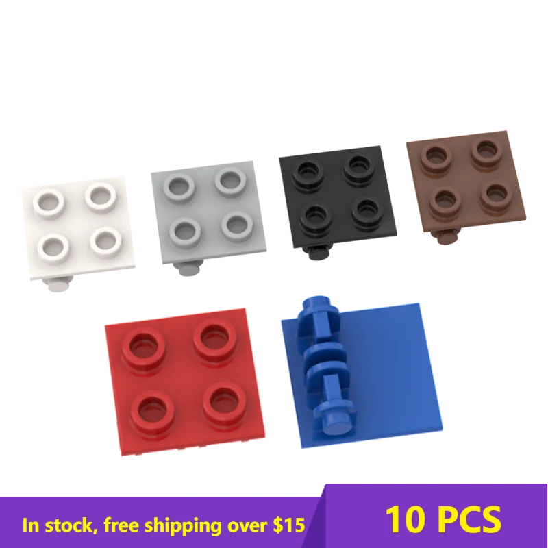 

10PCS MOC Compatible Assembles Particles 6134 3941 2x2 for Building Blocks Parts DIY Educational Higt-Tech Parts Toys for Kids