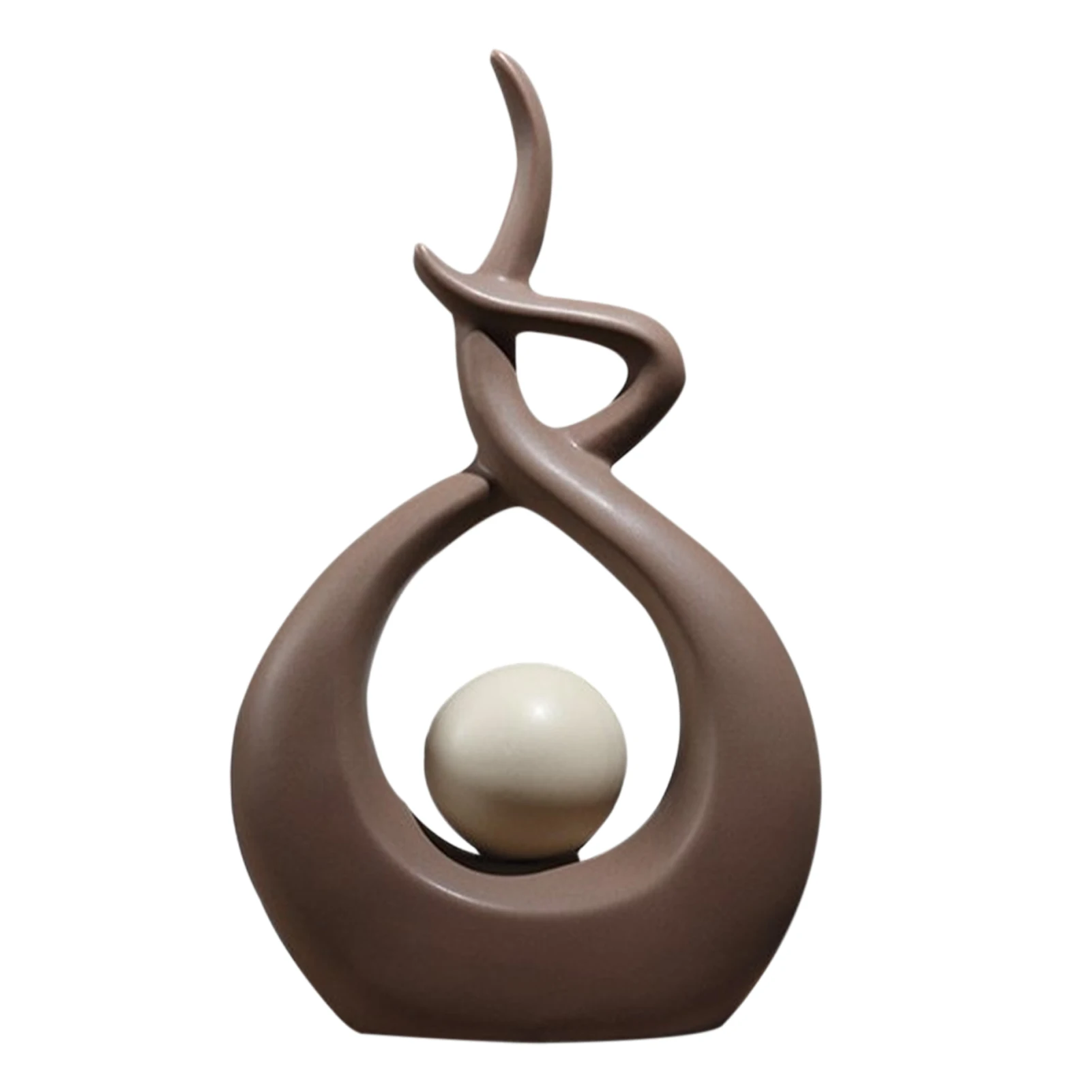 

Home Decor Birthday Office Craft Party Elegant Dining Room Ceramic Statue Gift Abstract Art Fashion For Table Modern