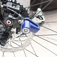new high quality aluminum alloy bike alarm lock safety waterproof motorcycle brake disc alarm lock scooter lock