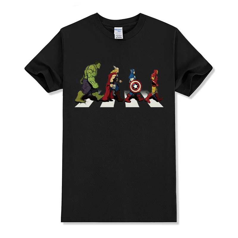 Футболка мужская и женская с принтом из мультфильма мстители |