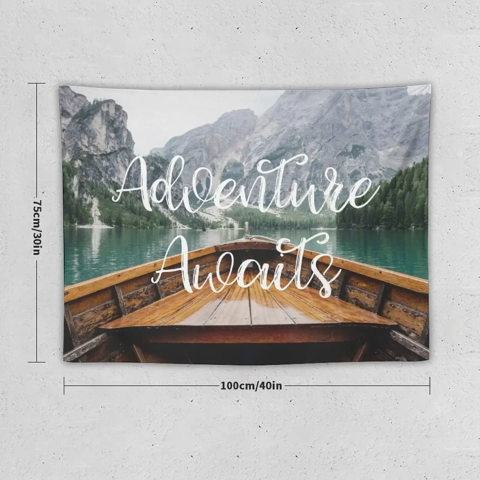 Живите приключения-приключения ожидают гобелены украшения для комнаты