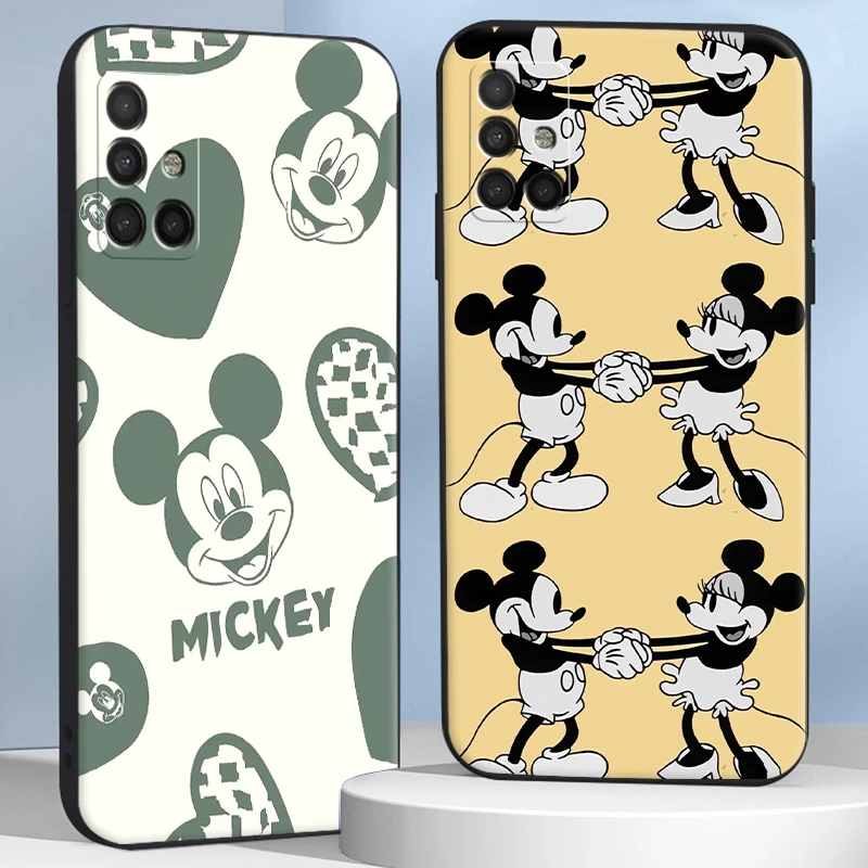 

Disney Cartoon Phone Cases For Samsung S20 FE S20 S8 Plus S9 Plus S10 S10E S10 Lite M11 M12 S21 Ultra Protective TPU Carcasa