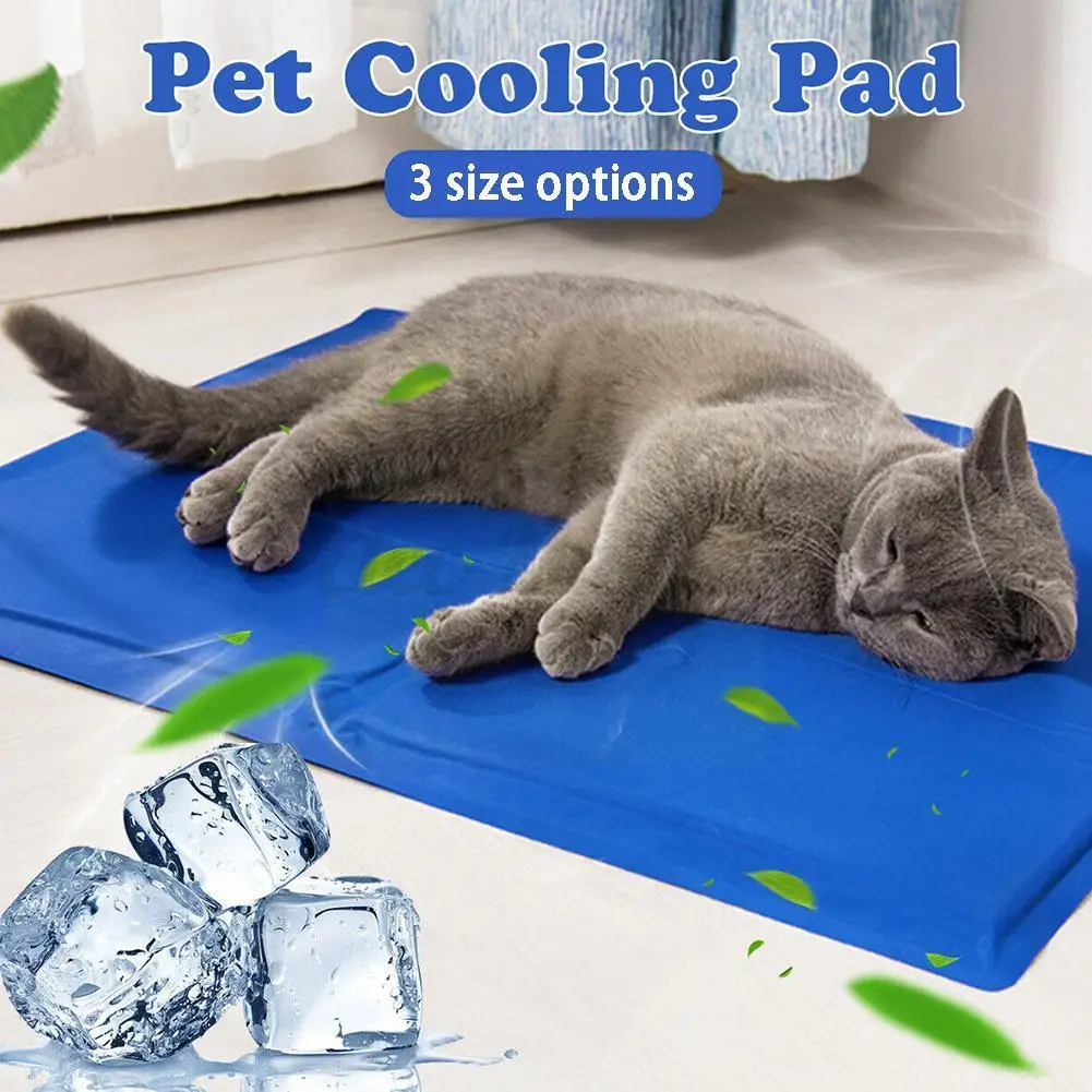 

Pet Mat Summer Gel Dog Mattress Pet Cool Mat Bed Cat Keep Mat Waterproof Dog Pet Cushion Cool Cooling Breathable L4D3