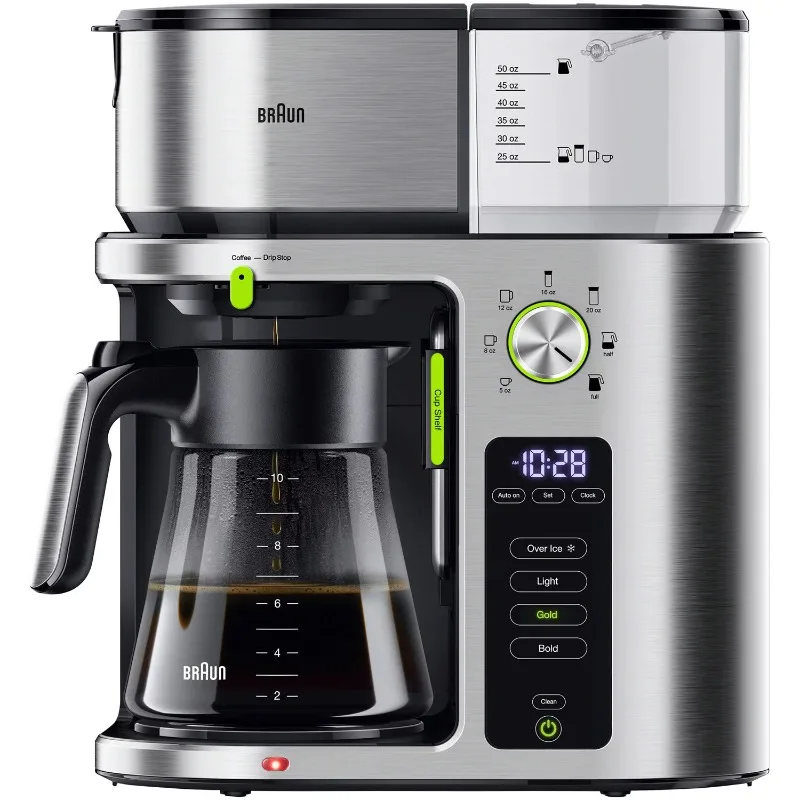 

Braun Stainless Steel 10 Cup Drip Coffee Maker