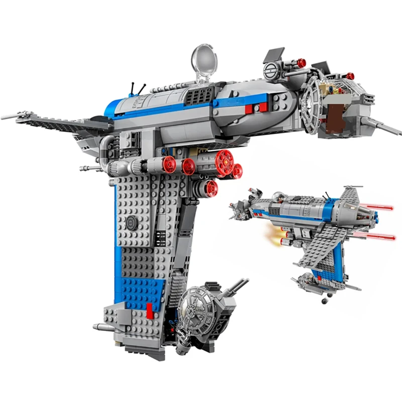 

Star Space War Resistance Bomber Fit 75188 Rebel Bomber Set Genuine Toys Building Blocks Bricks Kid Boy Diy Gift