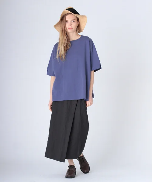 Заказы экспортируемые в Японию весна-лето 2024 новая хлопковая футболка с круглым