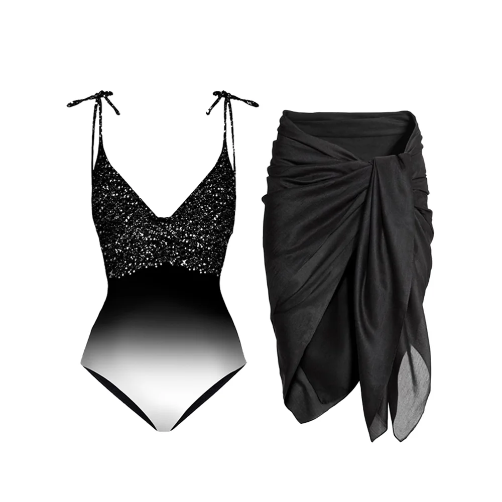 Женский Комплект Бикини Контрастных Цветов Дизайнерский Купальник С