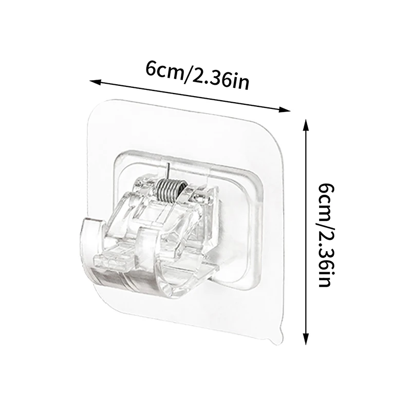 

Клейкие держатели для карнизов 2 шт