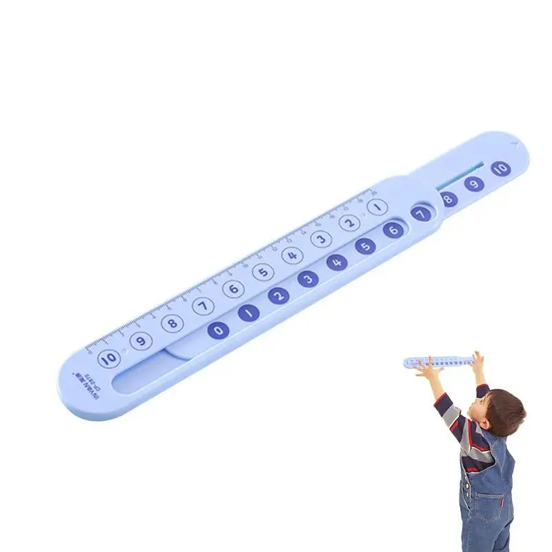 

Addition And Subtraction Toys Kids Digital Decomposition Ruler Toy Fun Puzzle Decomposition Ruler For Toddlers Early Education